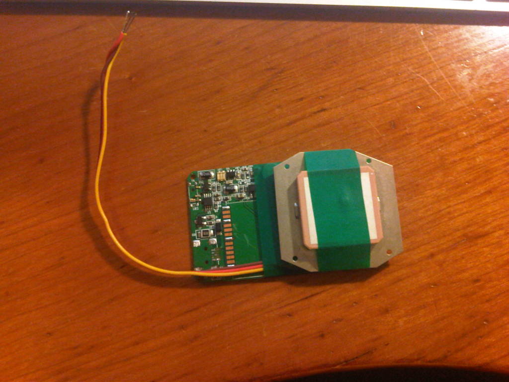 Salvaged GPS module
