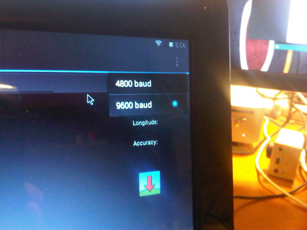 Uh, oh! No right baudrate