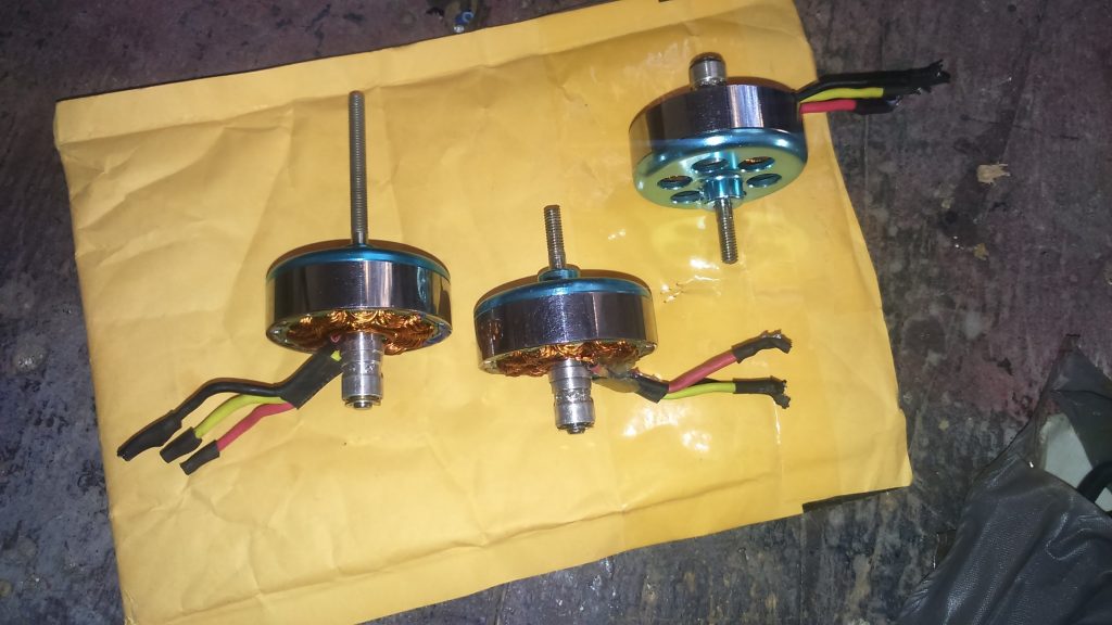 DT750 motors, looking good