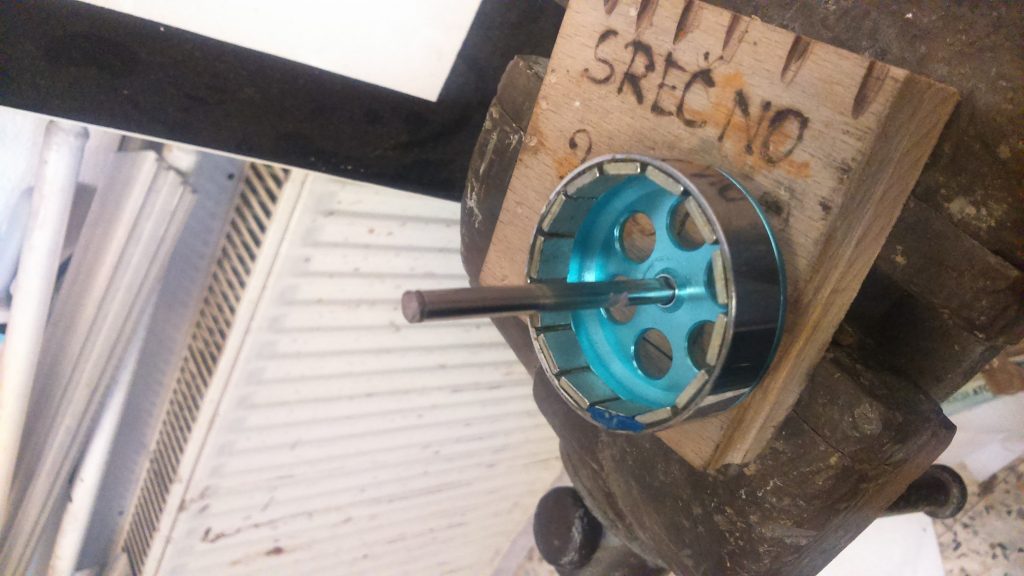 DT750 bell, separated